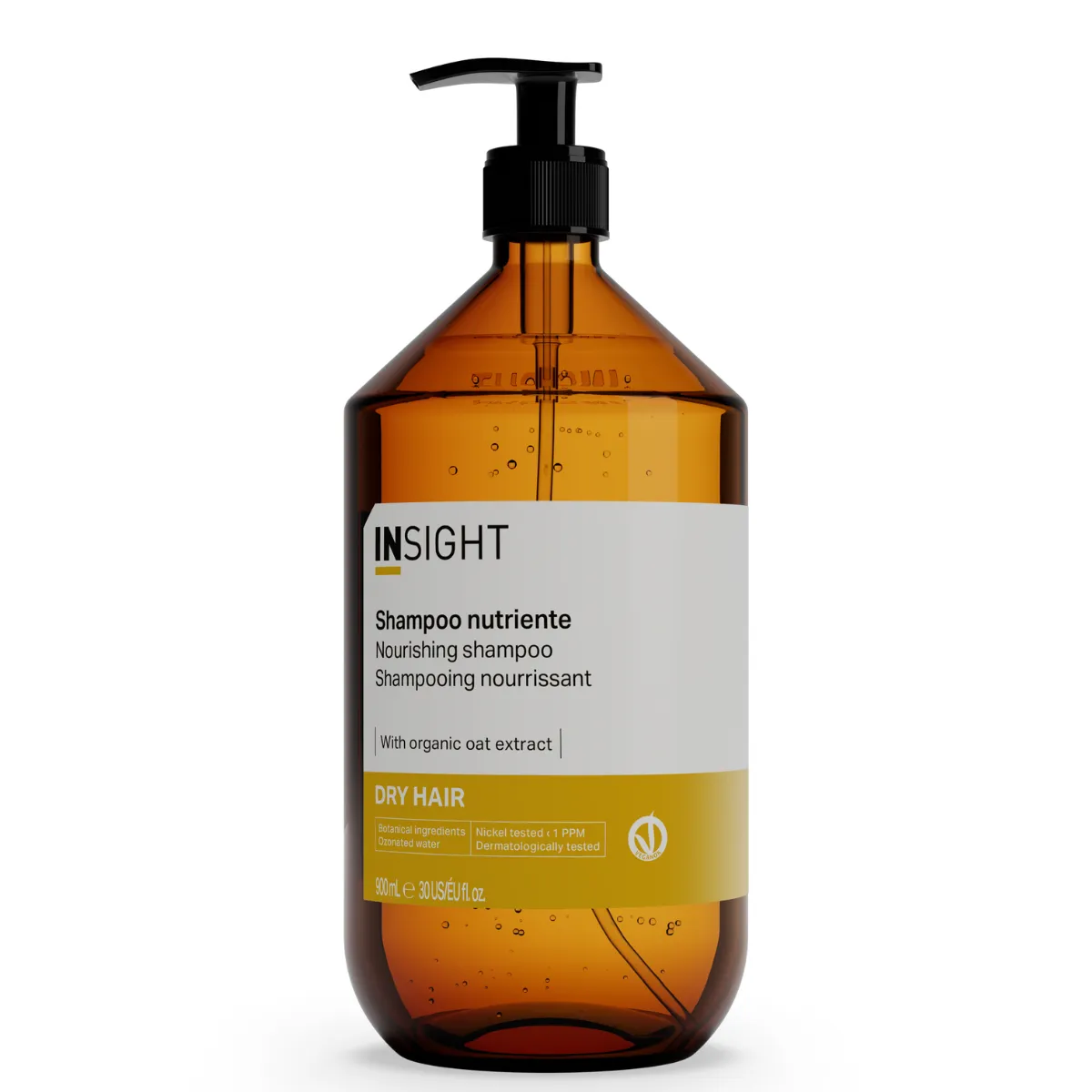 Shampoo Nutritivo para Cabello Seco Insight 900ml.